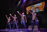 LtoR Michael Pickering, Blair Gibson, Dalton Wood, Lewis Griffiths in Jersey Boys UK & Ireland Tour  - Birgit + Ralf Brinkhoff