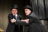 7. THE WOMAN IN BLACK. Julian Forsyth 'Arthur Kipps' and Matthew Spencer 'The Actor'. Photo Tristram Kenton.jpg
