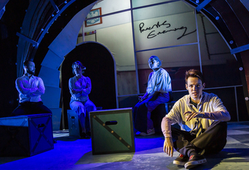 L-R James Westphal, Caroline Deverill, Maya Manuel & JJ Green in A-Typical Rainbow  - Pamela Raith